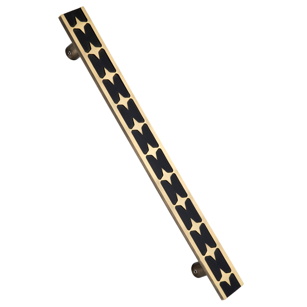 Allied Brass Pull Handle| Wooden Brass Door Handle | Brass Door Handle | Code- 03