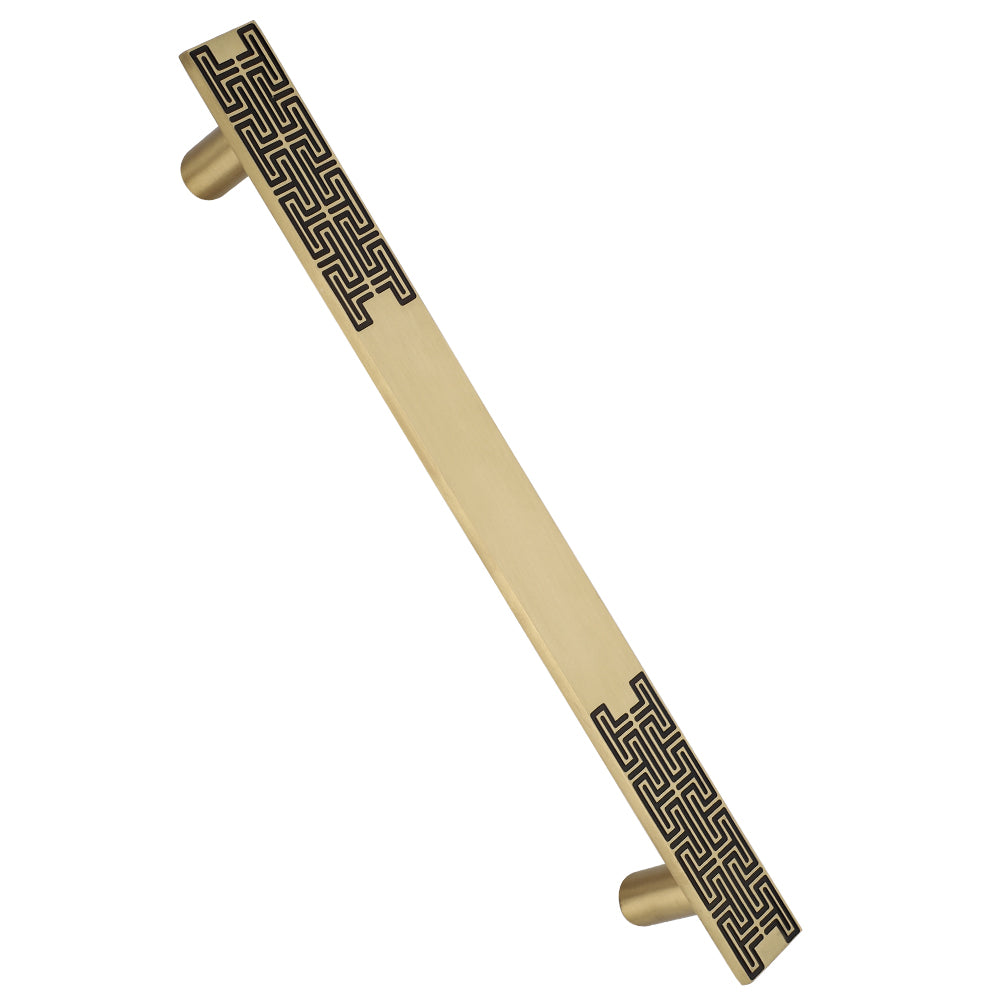 Allied Brass Pull Handle| Wooden Brass Door Handle | Brass Door Handle | Code- 11