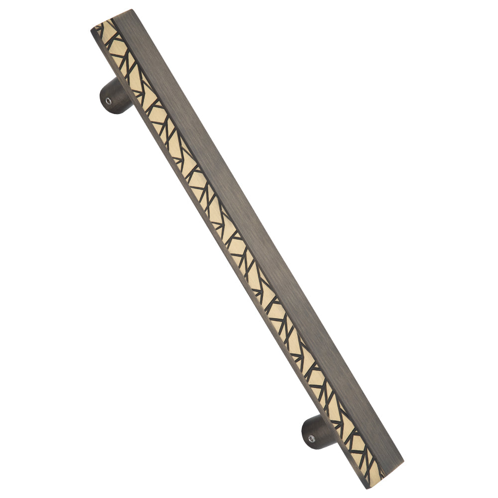 Allied Brass Pull Handle| Wooden Brass Door Handle | Brass Door Handle | Code- 14