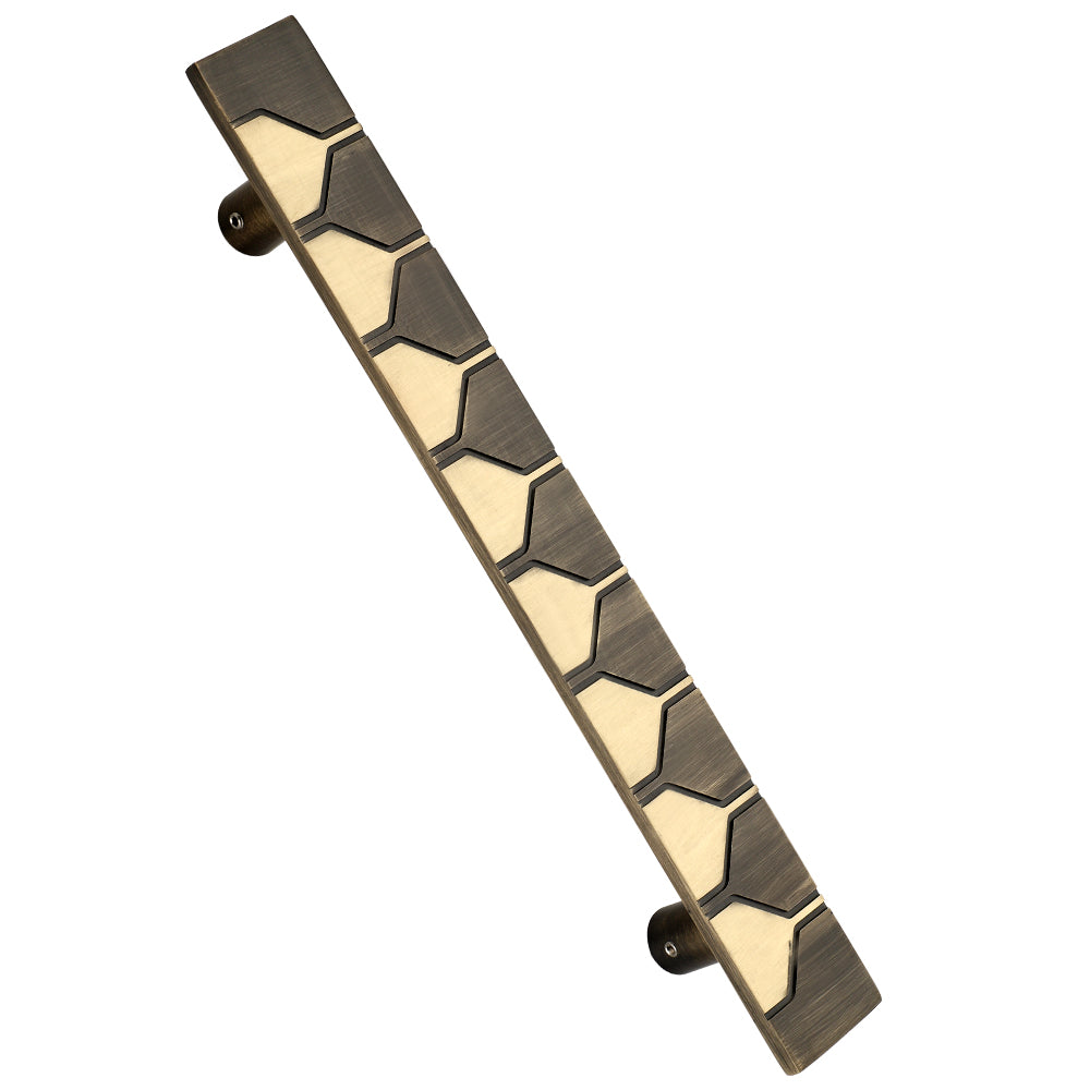 Allied Brass Pull Handle| Wooden Brass Door Handle | Brass Door Handle | Code- 18