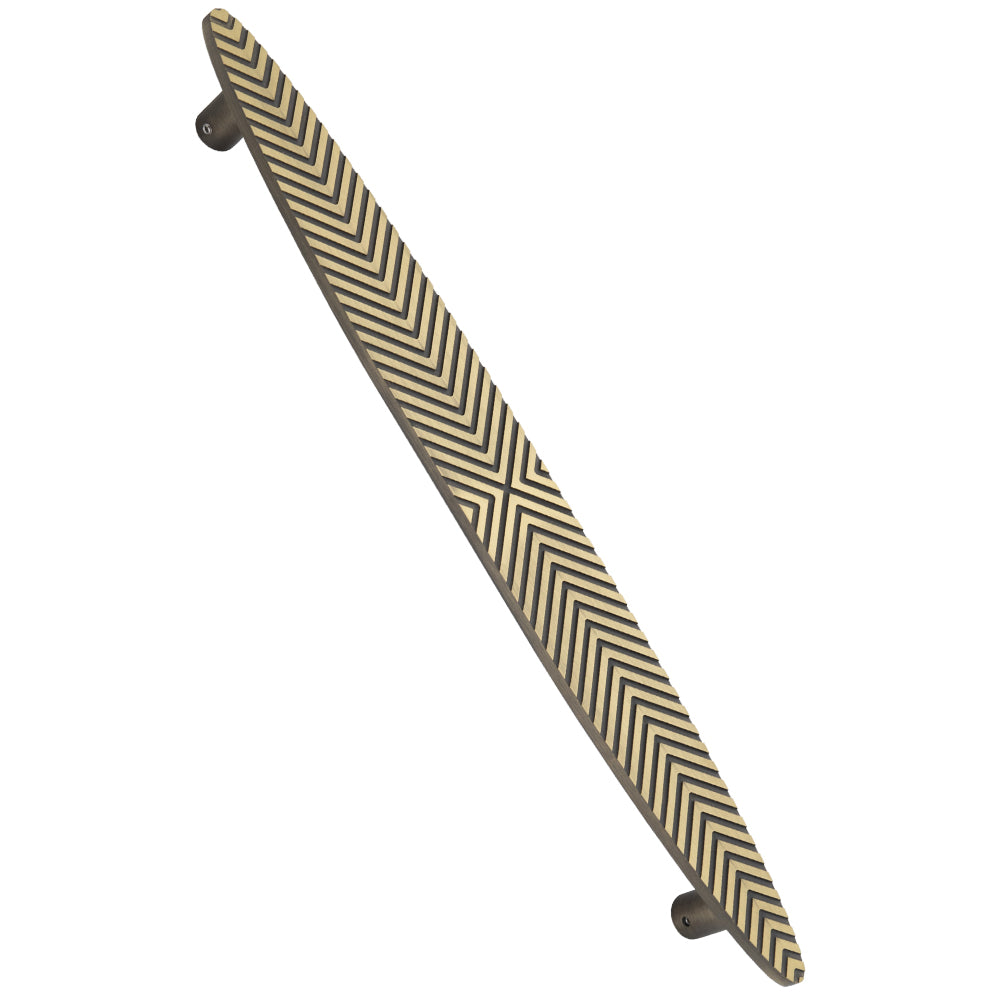 Allied Brass Pull Handle| Wooden Brass Door Handle | Brass Door Handle | Code- 46