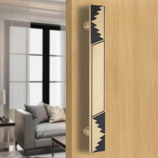 Heavy-Duty Brass Main Door Pull Handle | Allied Code .51