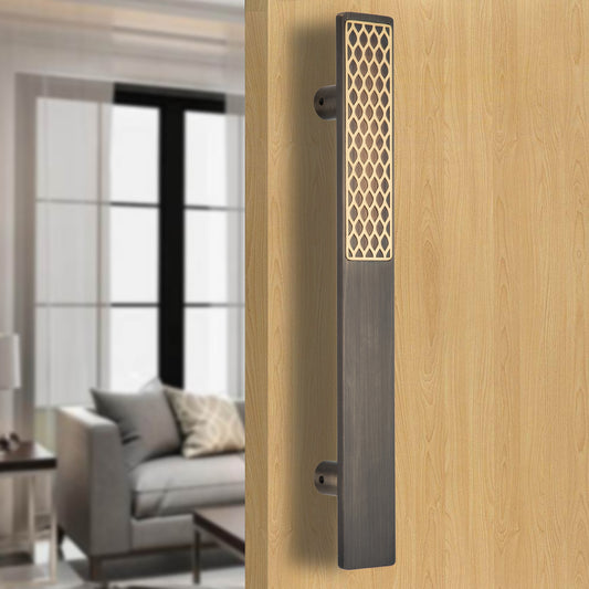 Brass Entrance Door Pull Handle – Premium Antique Finish | Allied Code .56