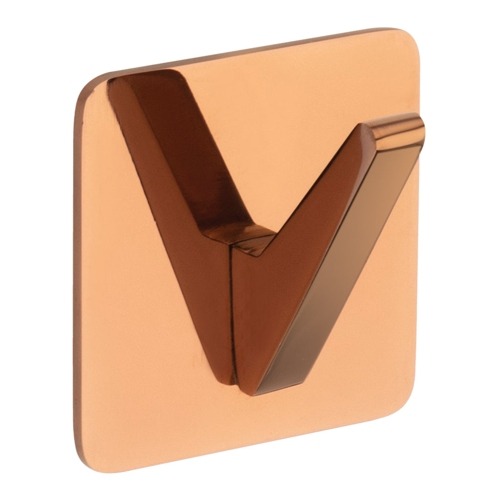 Allied Stainless Steel Self Adhesive Hook | Code - 718 | Square Shaped