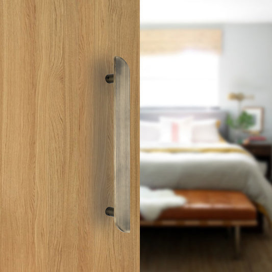 Decorative Solid Brass Pull Handle for Wooden Door | Allied Code .40