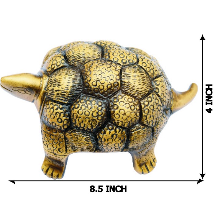 Allied Brass Kachua Tortoise for Gift Item for Vaastu Home Decor