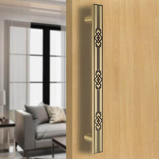 Premium Brass Pull Handle For Wooden And Glass Door | Allied Code trio