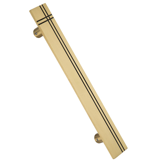 Allied Brass Pull Handle| Wooden Brass Door Handle | Brass Door Handle | Code- 01
