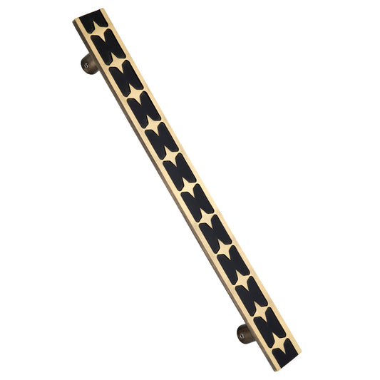 Allied Brass Pull Handle| Wooden Brass Door Handle | Brass Door Handle | Code- 03