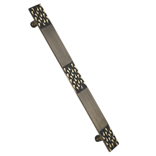 Allied Brass Pull Handle| Wooden Brass Door Handle | Brass Door Handle | Code- 05