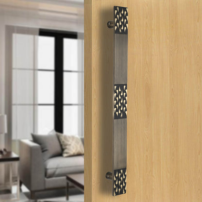 Decorative Solid Brass Pull Handle for Wooden Door | Allied Code .05