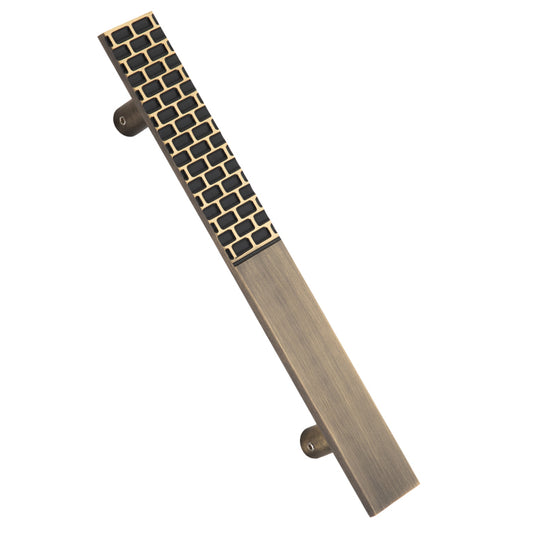 Allied Brass Pull Handle| Wooden Brass Door Handle | Brass Door Handle | Code- 10