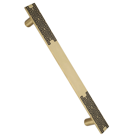 Allied Brass Pull Handle| Wooden Brass Door Handle | Brass Door Handle | Code- 11