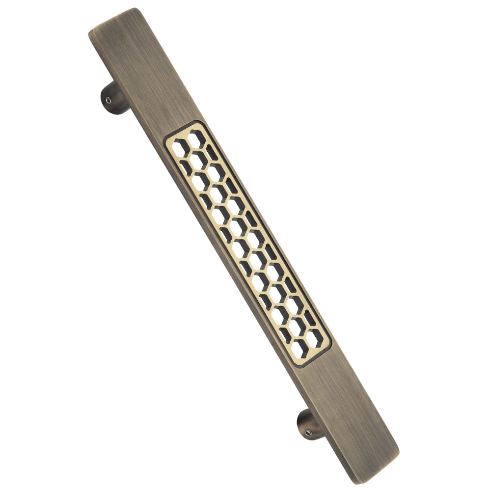 Allied Brass Pull Handle| Wooden Brass Door Handle | Brass Door Handle | Code- 12