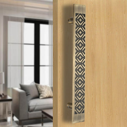 Designer Brass Handle for Wooden Main Door | Allied Code .24