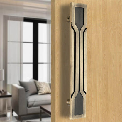 Premium Brass Main Door Pull Handle – Antique Finish | Allied Code .27