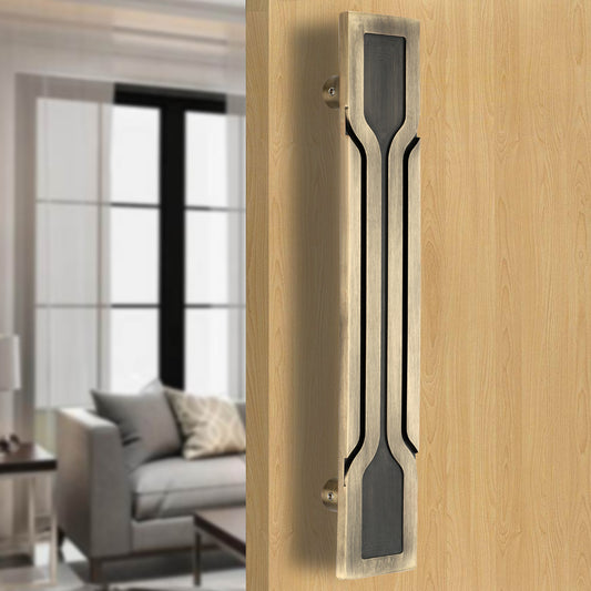 Premium Brass Main Door Pull Handle – Antique Finish | Allied Code .27
