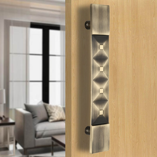 Luxury Brass Main Door Handle for Villas & Homes | Allied Code .30
