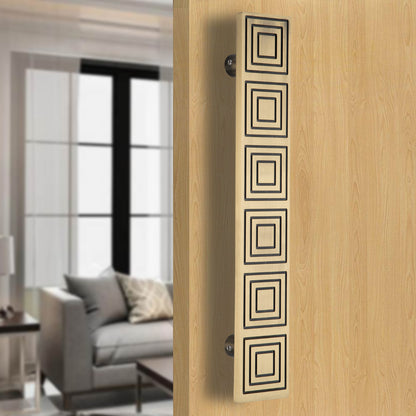 Decorative Solid Brass Pull Handle for Wooden Door | Allied Code .36