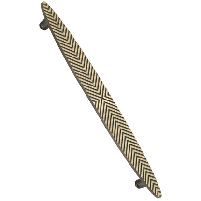 Allied Brass Pull Handle| Wooden Brass Door Handle | Brass Door Handle | Code- 46
