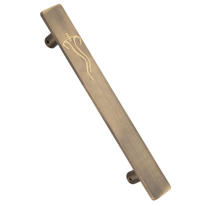 Allied Brass Pull Handle| Wooden Brass Door Handle | Brass Door Handle | Code- 57