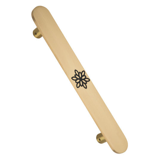 Allied Brass Pull Handle| Wooden Brass Door Handle | Brass Door Handle | Code- 59