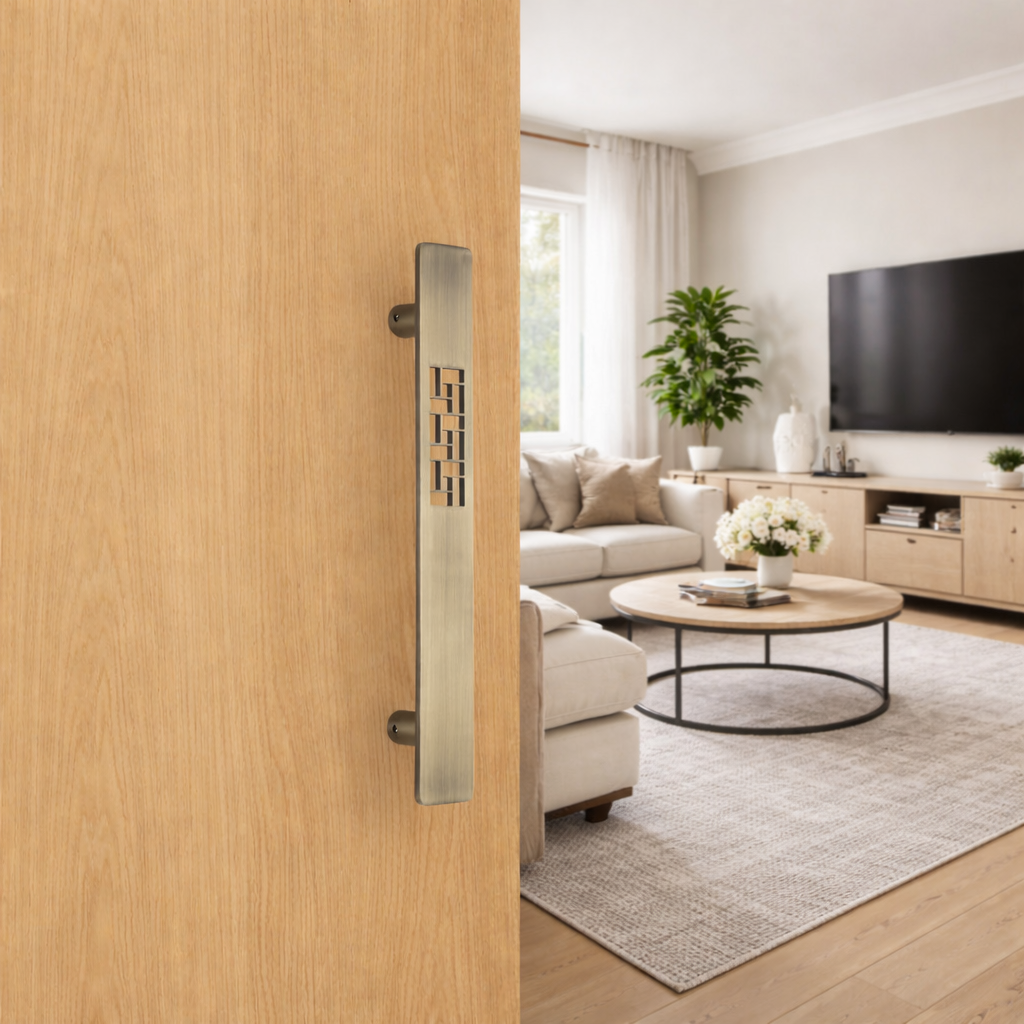 Allied Glass Door Handle | Wooden Door Handle | Door Handle | Stainless Steel | Code- 518