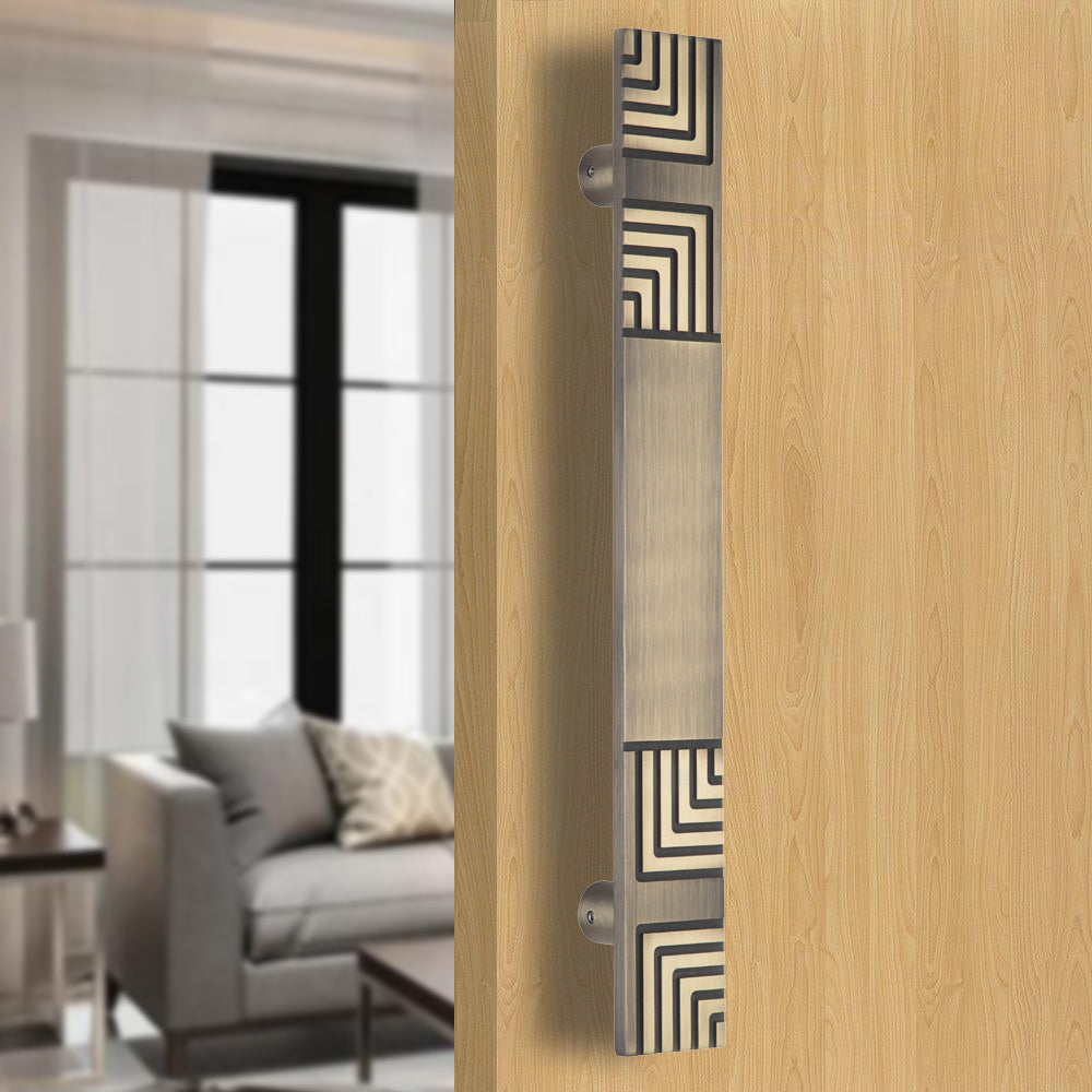 Allied Glass Door Handle | Wooden Door Handle | Door Handle | Stainless Steel | Code-656