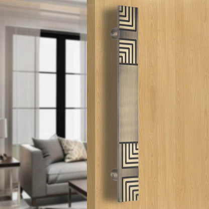 Allied Glass Door Handle | Wooden Door Handle | Door Handle | Stainless Steel | Code-656