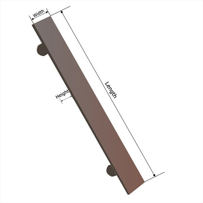 Allied Brass Pull Handle| Wooden Brass Door Handle | Brass Door Handle | Code- 34