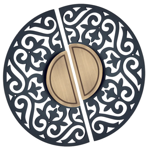 Steel Door Handle Pair Code - D08