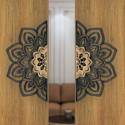 Steel Door Handle Pair | Code - D17