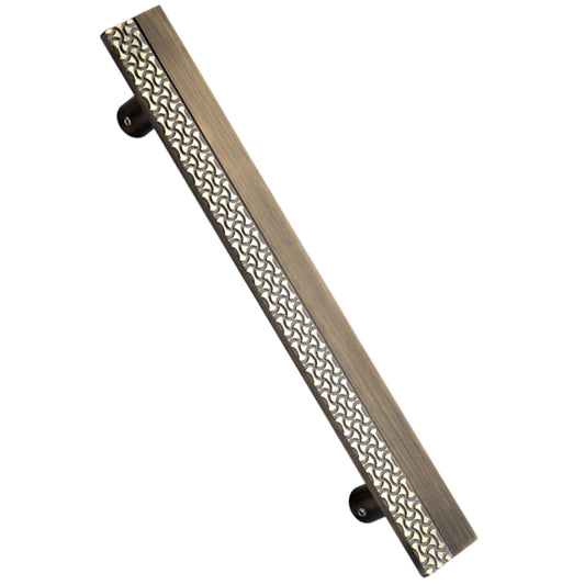 Classic Brass Door Pull Handle – Antique Brass Finish | Allied Code .13