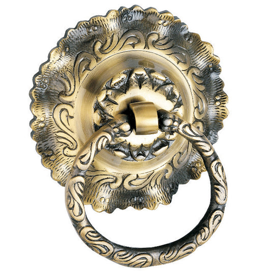 Allied Decora Dora Brass Door Knocker Beautiful Superior Quality with Antique Finish