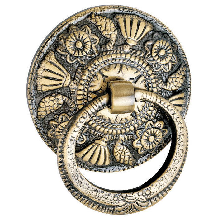 Brass Door Knocker Antic Finish Door Decor Brass Door Knocker