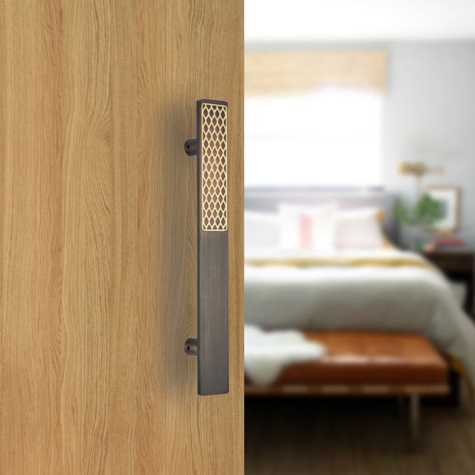 Brass Entrance Door Pull Handle – Premium Antique Finish | Allied Code .56