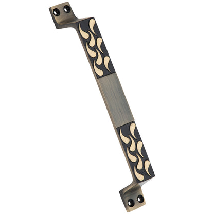 Allied Brass Pull Handle| Wooden Brass Window Handle | Brass Window Handle | Code- OH05