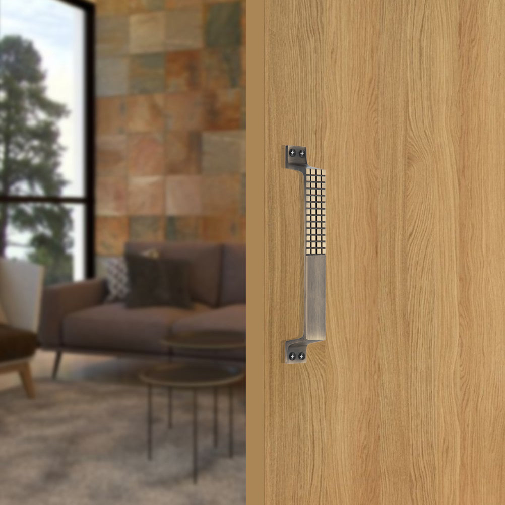 Allied Brass Pull Handle| Wooden Brass Window Handle | Brass Window Handle | Code- OH15