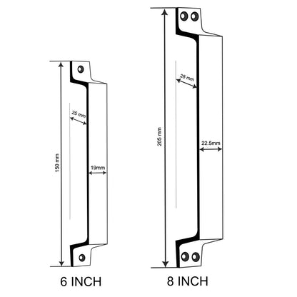 Allied Brass Pull Handle| Wooden Brass Window Handle | Brass Window Handle | Code- OH05