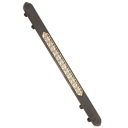 Brass Pull Handle| Wooden Brass Door Handle | Brass Door Handle | Code- 55