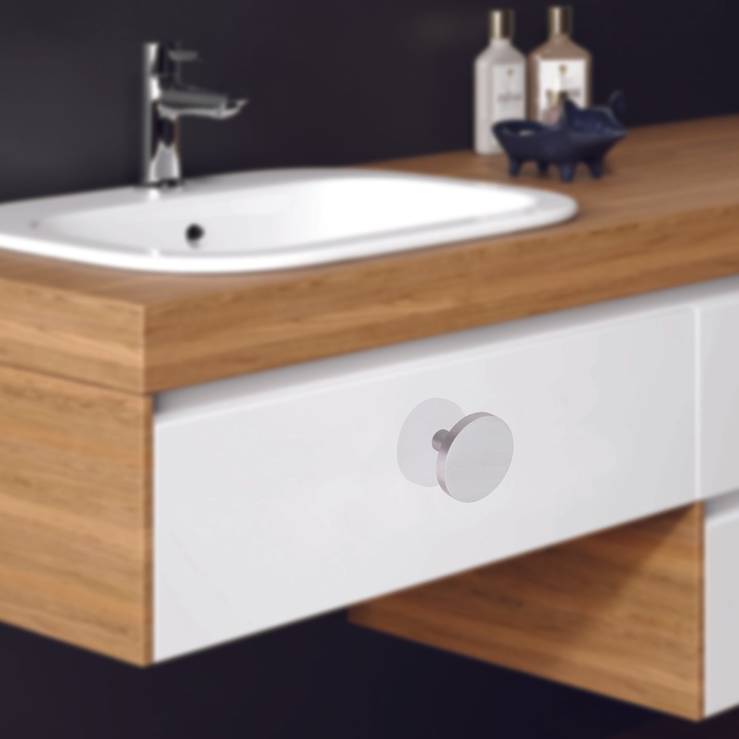 Allied Stainless Steel Round Knob