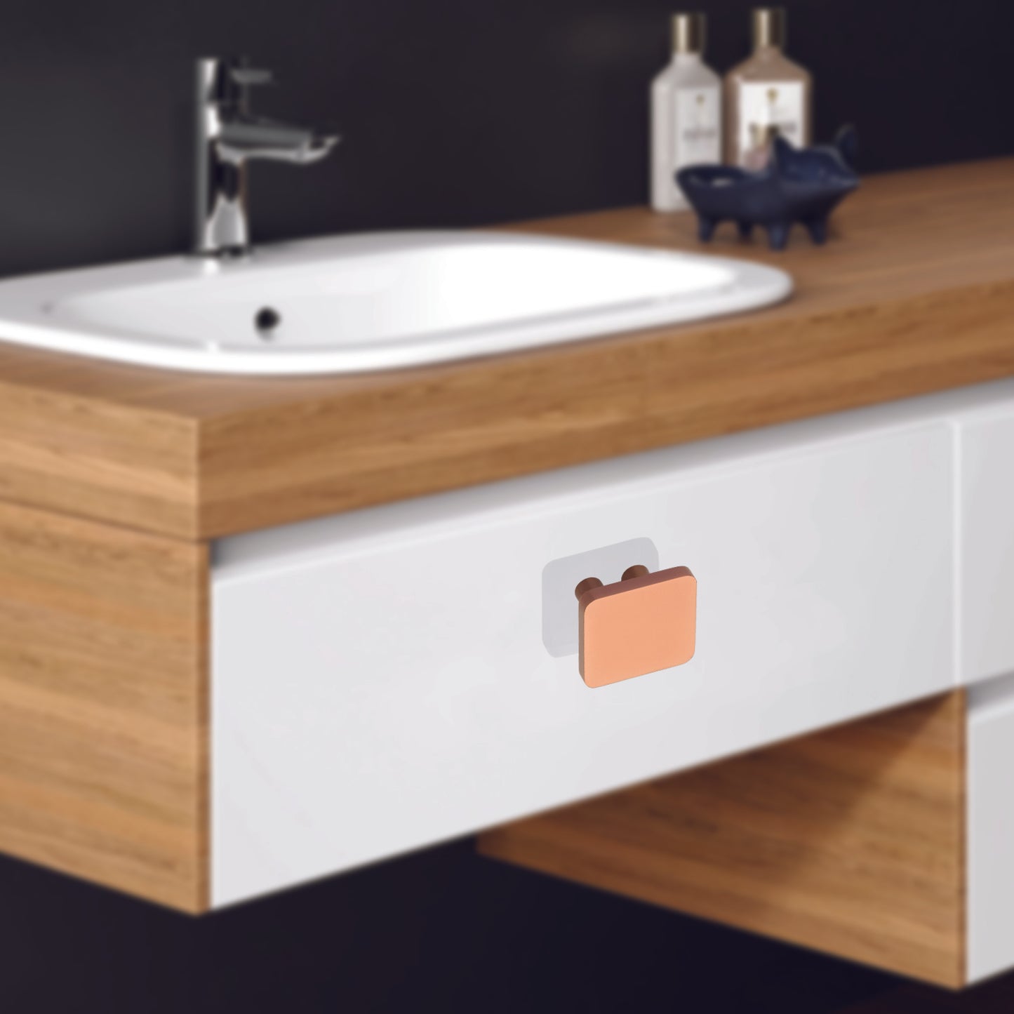 Allied Stainless Steel Square Knob