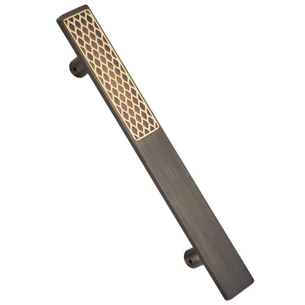 Brass Entrance Door Pull Handle – Premium Antique Finish | Allied Code .56
