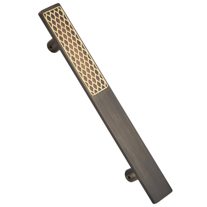 Brass Entrance Door Pull Handle – Premium Antique Finish | Allied Code .56