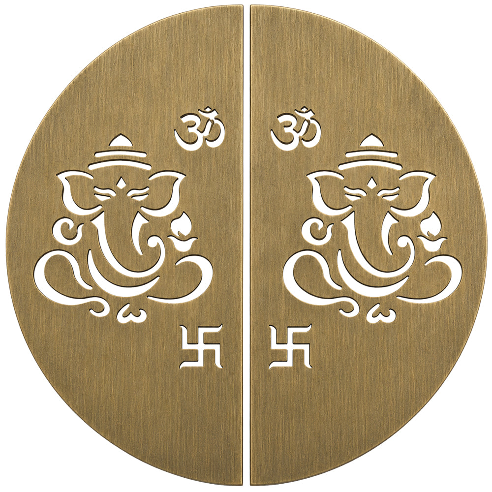 Allied Premium Main Door Handle | Decorative Mandala Design | Luxury Entrance Door Hardware | Stylish & Durable Door Handle Code - D 21