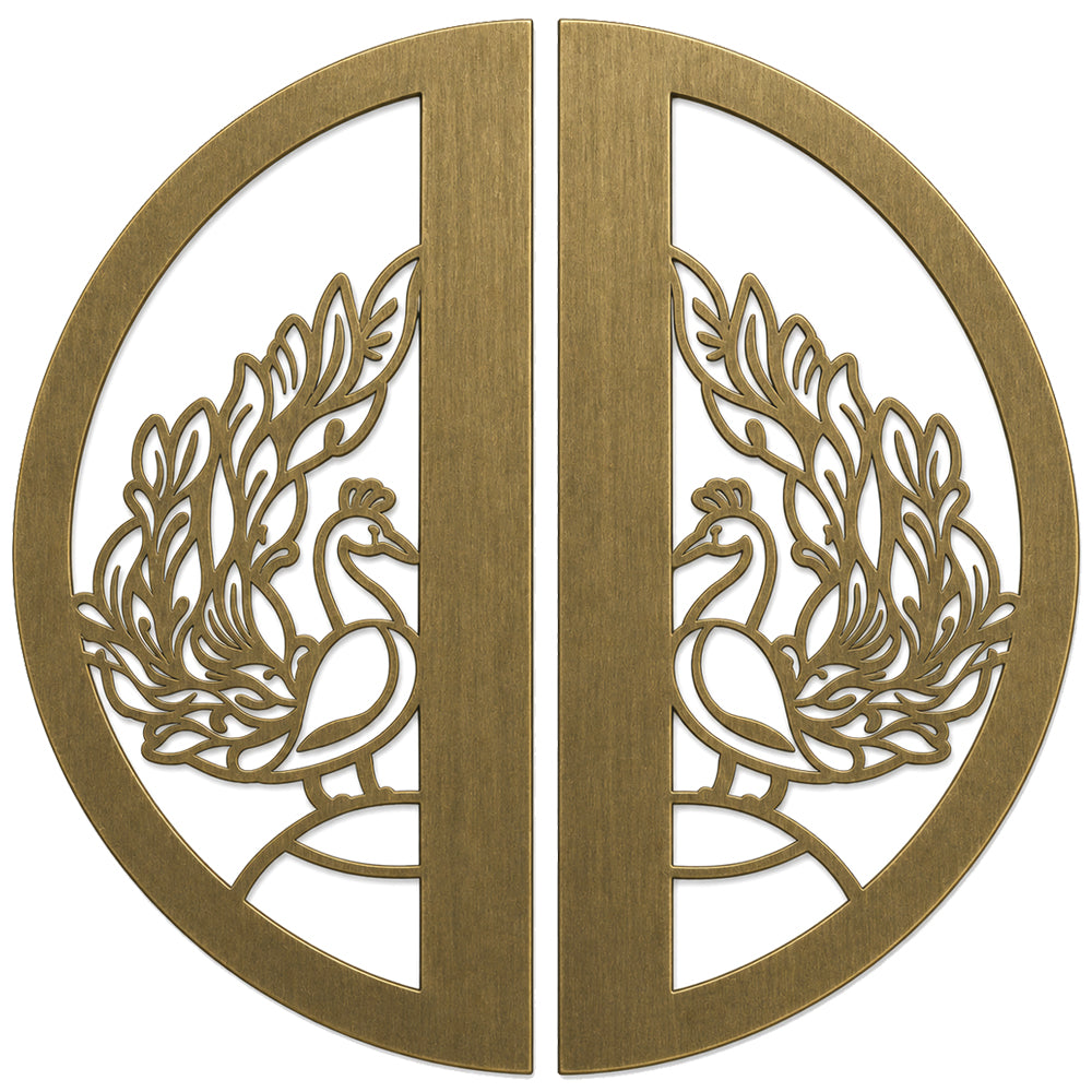 Allied Premium Main Door Handle | Decorative Mandala Design | Luxury Entrance Door Hardware | Stylish & Durable Door Handle Code - D 23