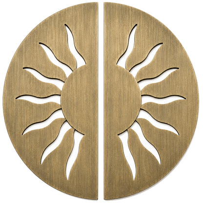Allied Premium Main Door Handle | Decorative Mandala Design | Luxury Entrance Door Hardware | Stylish & Durable Door Handle Code - D02
