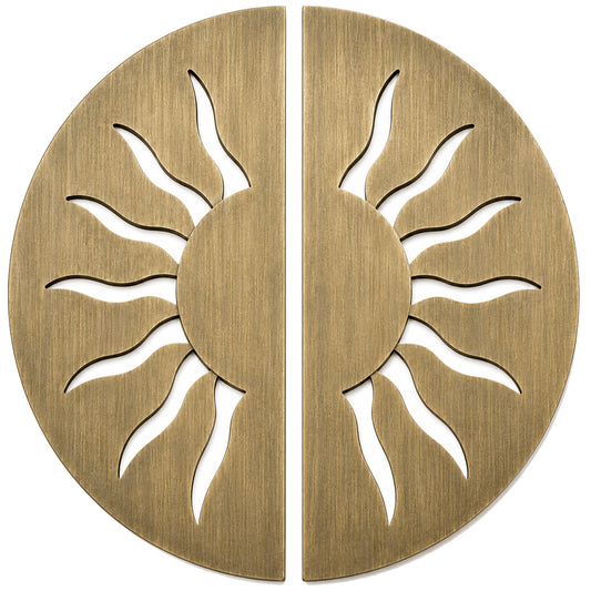 Allied Premium Main Door Handle | Decorative Mandala Design | Luxury Entrance Door Hardware | Stylish & Durable Door Handle Code - D02