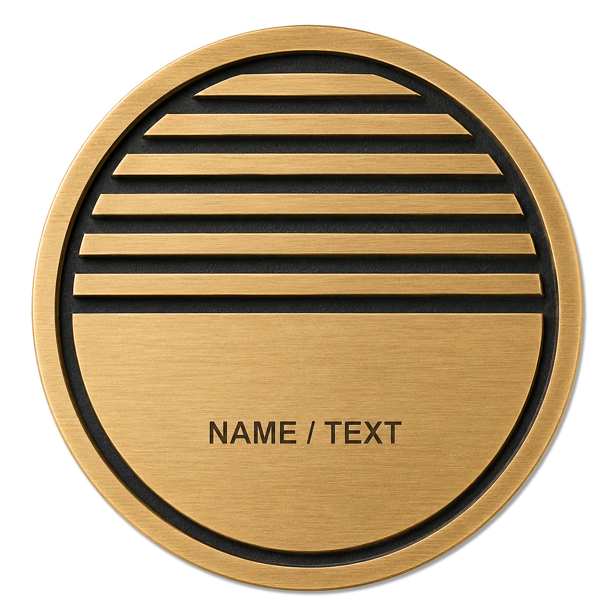 Brass coaster C8102
