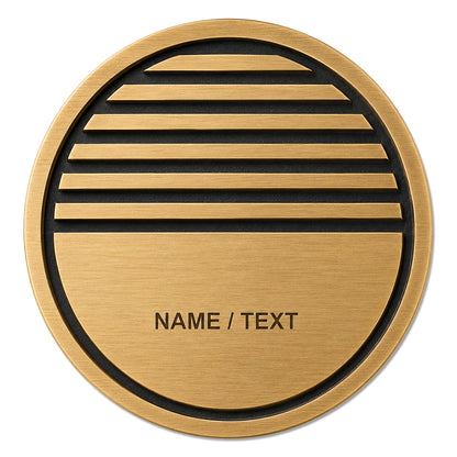 Brass coaster C8102